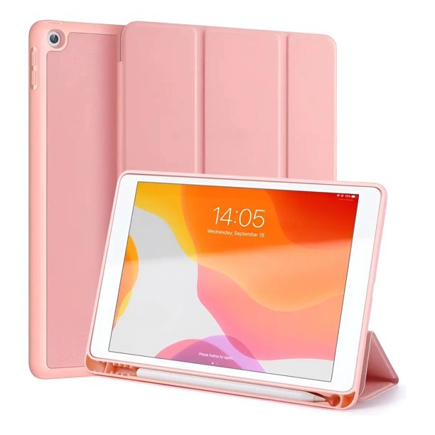 Carcasa Smart Cover para Ipad 9 Gen + Pencil Espacio 10.2