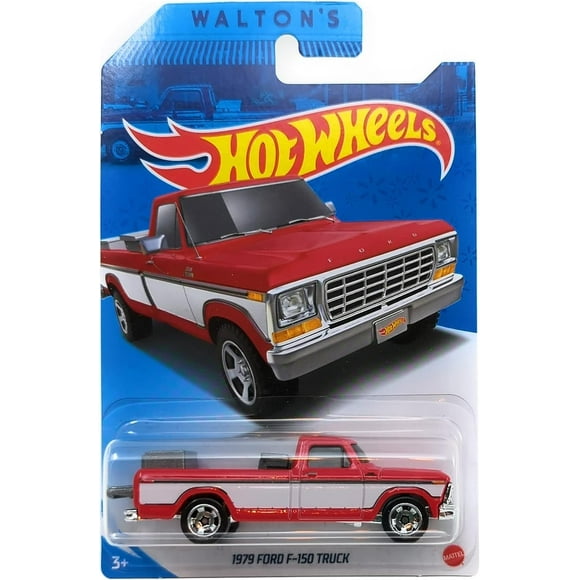 Coche de juguete Hot Wheels saluda a Sam Walton 1979 Ford F-150 1:64