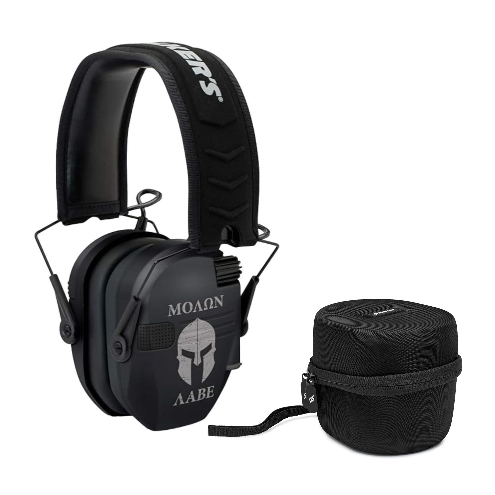 Orejeras Walker's Razor Con Micrófonos Y Diseño Plegable