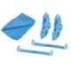 thumbnail image 2 of Fundas para patines de hielo, fundas protectoras para patines con paño de limpieza, Protector de patines para patinar al aire libre , Azul claro, 2 of 4