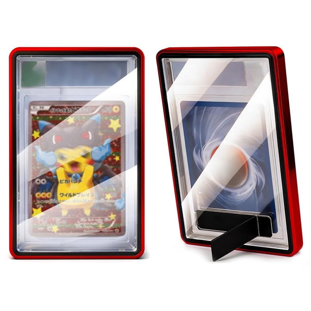 Protector magnético para slabs MFFDGEKO PSA CGC con vidrio templado resistente a los rayos UV