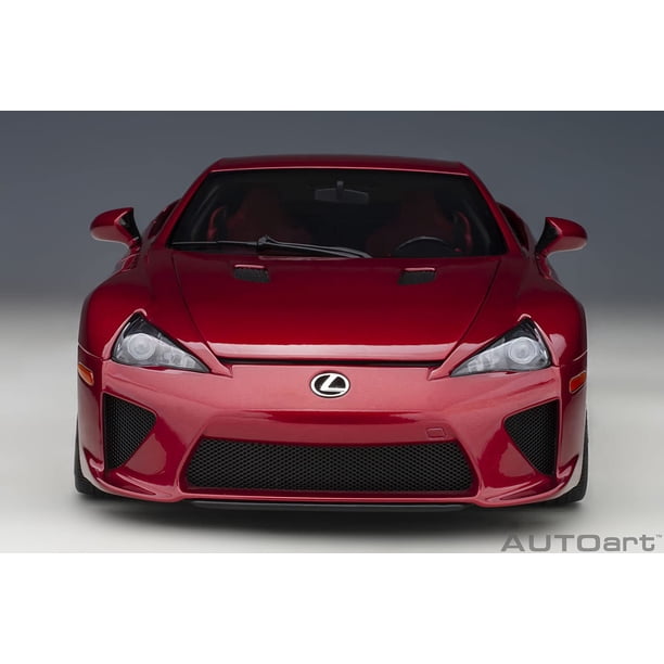 Auto de colección AUTOart Lexus LFA Pearl Red Metallic a escala 1