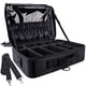 thumbnail image 1 of Estuche de maquillaje gzcz de gran capacidad para viajar con divisores ajustables, 1 of 8
