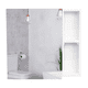 thumbnail image 4 of Botiquin Para Baño Omari Con Espejo 47.3x50x12.2 Cm Blanco, 4 of 17