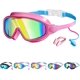 thumbnail image 1 of Gafas natación antivaho con pinza nariz tapones oídos antigoteo visión amplia protección UV, 1 of 8
