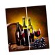 thumbnail image 5 of Conjunto De 2 Paneles Impresión Digital Cortinas 3D 140x100cm Vino Tinto, 5 of 5