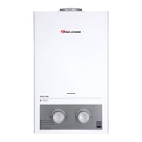 Splendid - Calefon 8 Litros Gas Licuado Tiro Natural