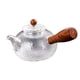thumbnail image 4 of Tetera De Vidrio De 300ml/10oz, Tetera Con Mango De Madera Para Oficina, Camping, Viajes, 4 of 5