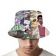 thumbnail image 4 of Sombrero Bucket Desmarcar Todos Todavía Odian A Chris Adulto, 4 of 6
