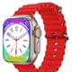 thumbnail image 3 of Reloj T900 ULTRA inteligente smartwatch Rojo / Recibe y Realiza Llamadas, 3 of 8
