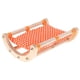 thumbnail image 1 of Pequeño animal doméstico Hámster Invierno Cálido nido Estera Sofá Cama Cuna Dormir Cama Naranja, 1 of 5
