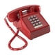 thumbnail image 3 of Teléfono Con Cable Práctico Teléfono Con Cable De Diseño Retro Para Oficina, Dormitorio, Cafetería, Color Rojo, 3 of 5