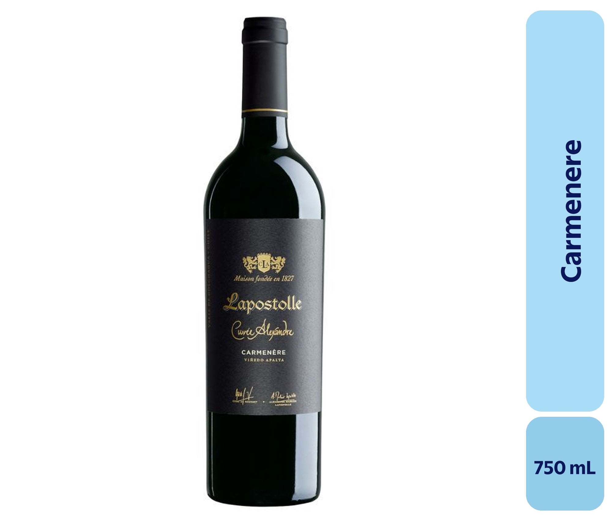 Vino Carménère Botella 750 mL Lapostolle