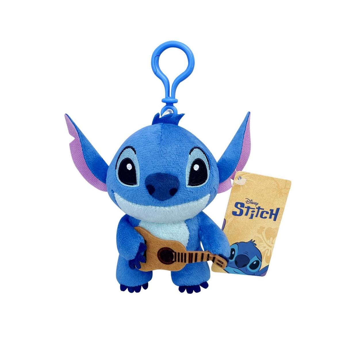 Peluche Stitch Keyring 12cm - Guitarra