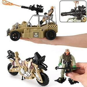 26 Pcs Men Men Toys Helicopter Carrier Toys, Military Soldier Action Figures, Combat Truck, Mo Liberty Imports Liberty Imports