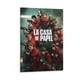 thumbnail image 1 of La Casa de Papel Cuadro decorativo colgante - Arte de pared - Póster enmarcado - Decoración de pared - Regalos para familia, amigos y aficionados 40*60 cm, 1 of 6