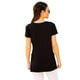 thumbnail image 3 of Polera Mujer Negro Manga Corta Talla L, 3 of 3