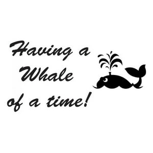 Rienda Libre Graphics - Decomural A Whale Of A Time Bathroom Ws-41012