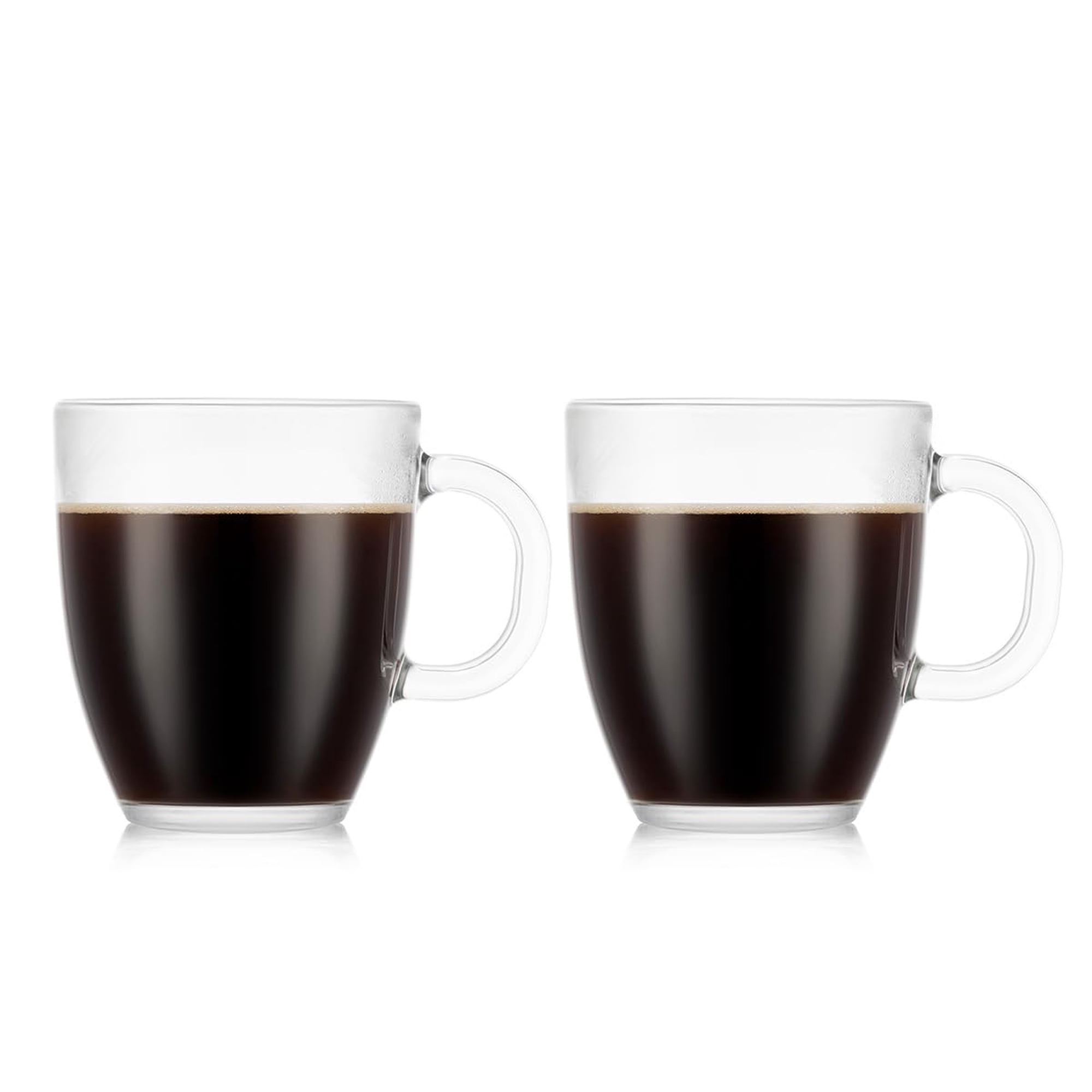 Set De 2 Tazas Bodum Bistro Para Café De Vidrio Templado De 355 Ml