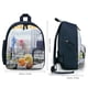 thumbnail image 2 of Gudetama: Una Aventura Huevamente Buena Mochila Escolar para Niños y Niñas, Mochila Infantil Ligera de Alta Calidad, Grande y Duradera Azul, 2 of 6