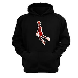 Genérico - Polerón Canguro 23 Con Capucha Negro Talla Xl Unisex