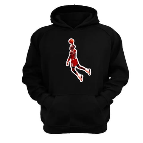 Genérico - Polerón Canguro 23 Con Capucha Negro Talla S Unisex