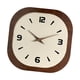 thumbnail image 1 of Reloj De Pared Elegante, Diseño Creativo, Sin Tictac, Para Dormitorio, Comedor, Hotel, Cuadrado, 1 of 5