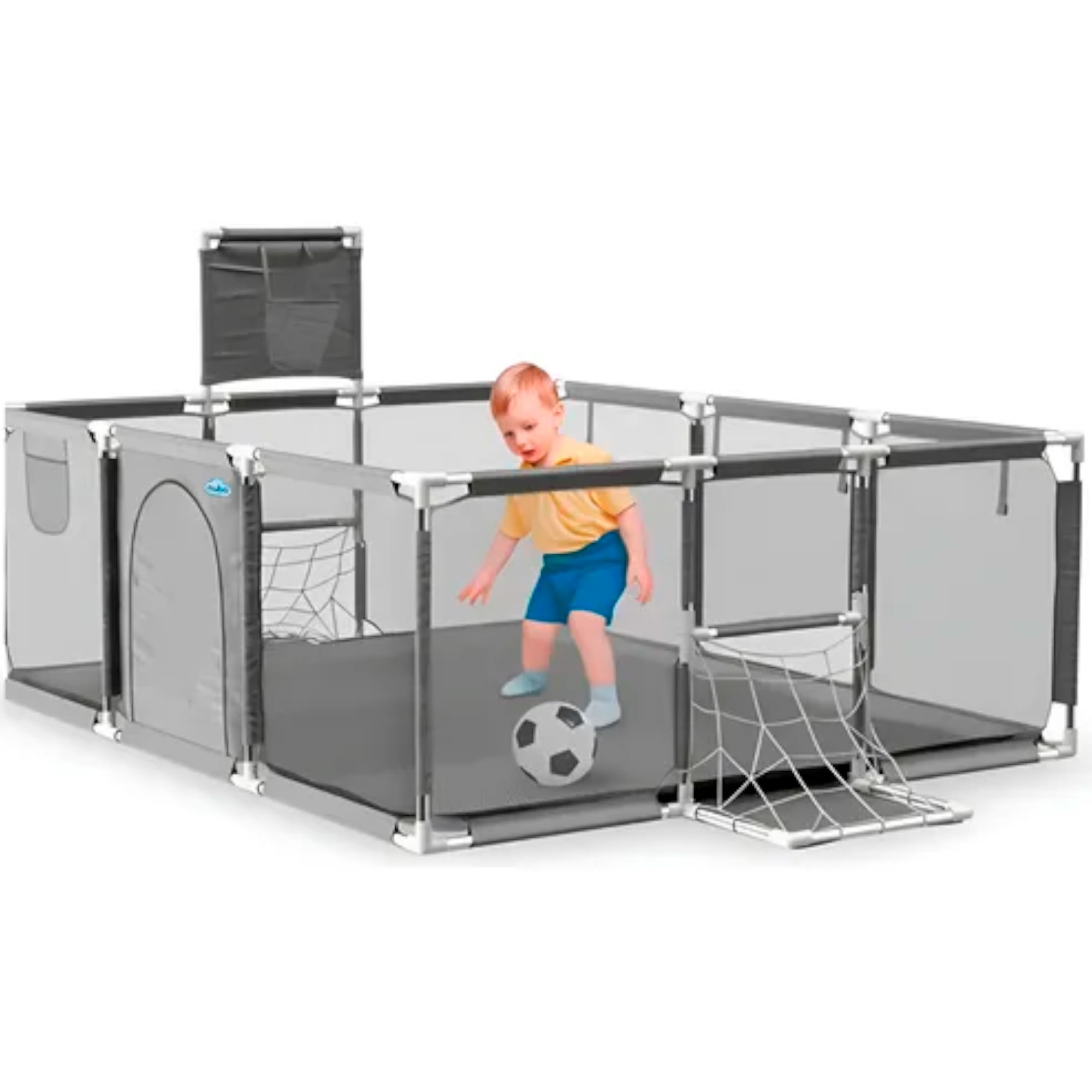Corral Infantil Nubo 3en1 Juegos Malla Tela Oxford 180x120cm