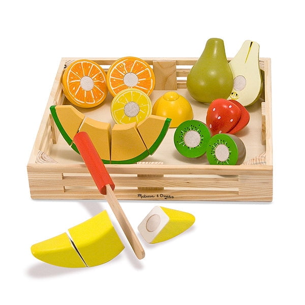Melissa & Doug - Juguete Set Frutas De Madera