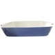 thumbnail image 2 of Fuente de Cerámica p/horno tipo Gres - RECTANGULAR 39X24 Blanco/Azul P1391, 2 of 3