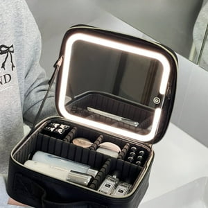 Oem - Organizador Cosmetiquero Con Espejo Led