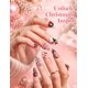 thumbnail image 2 of Beetles Gel de Uñas 3D Transparente y Blanco con Escarcha Navideña, 2 of 7