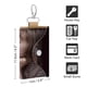 thumbnail image 2 of Estuche para Llaves Desmarcar de Cuero con 6 Ganchos, 2 of 6