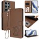 thumbnail image 2 of Funda Volteable tipo Billetera con Correa para Samsung Galaxy S23 Ultra, Marrón, 2 of 6