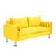 thumbnail image 2 of Sofa Sky 3c Felpa 12 Amarillo, 2 of 5