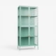 thumbnail image 4 of Mueble vitrina alto 4 puertas 4 niveles linea mint - SC-DC-H006, 4 of 6