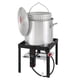 thumbnail image 1 of Olla para hervir Feasto de 60 QT para exteriores a gas propano de aluminio con canastilla, 1 of 9
