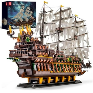 Kit De Bloques De Construcción Mould King Large Pirates Ship Dutchman