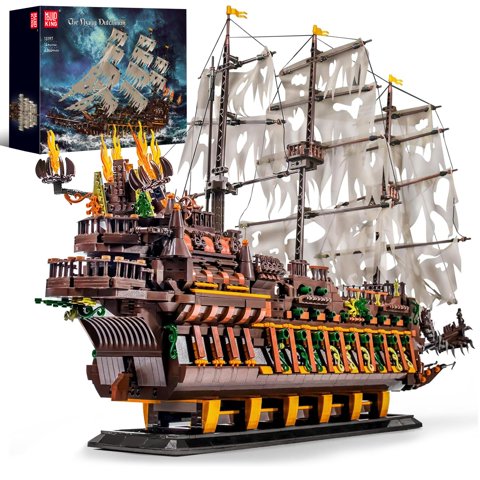 Kit De Bloques De Construcción Mould King Large Pirates Ship Dutchman