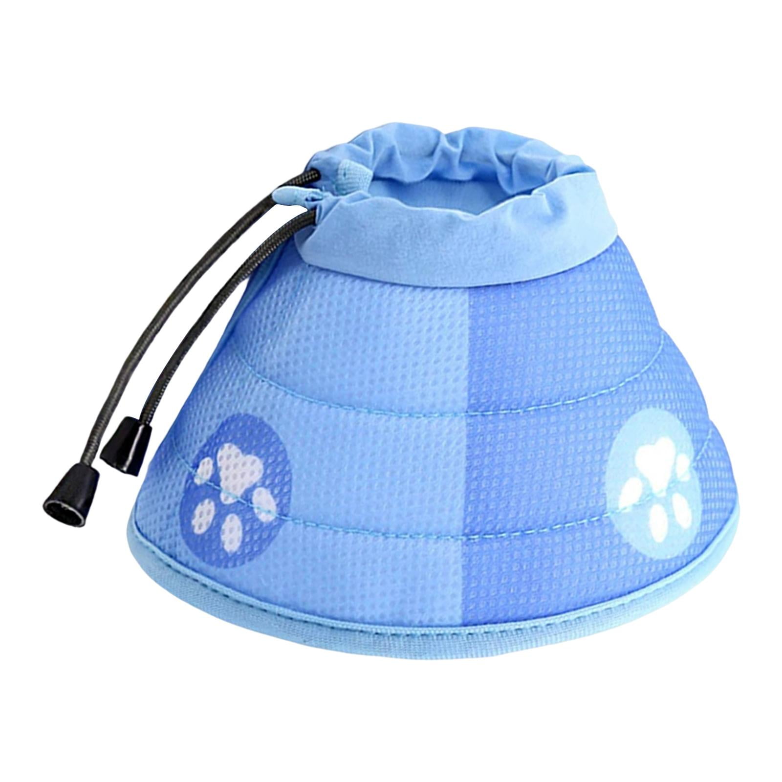 Ioensy - Collar De Recuperación Para Gatos Collar De Cono Para Mascotas Ajustable Para Heridas Protectoras Para Gatos M