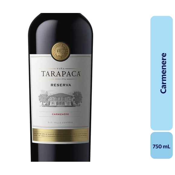 Vino Carménère Botella, 750 mL