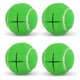 thumbnail image 1 of Bolas de tenis INSUM pre‑cortadas (paquete de 4) Walker Glide, 1 of 7