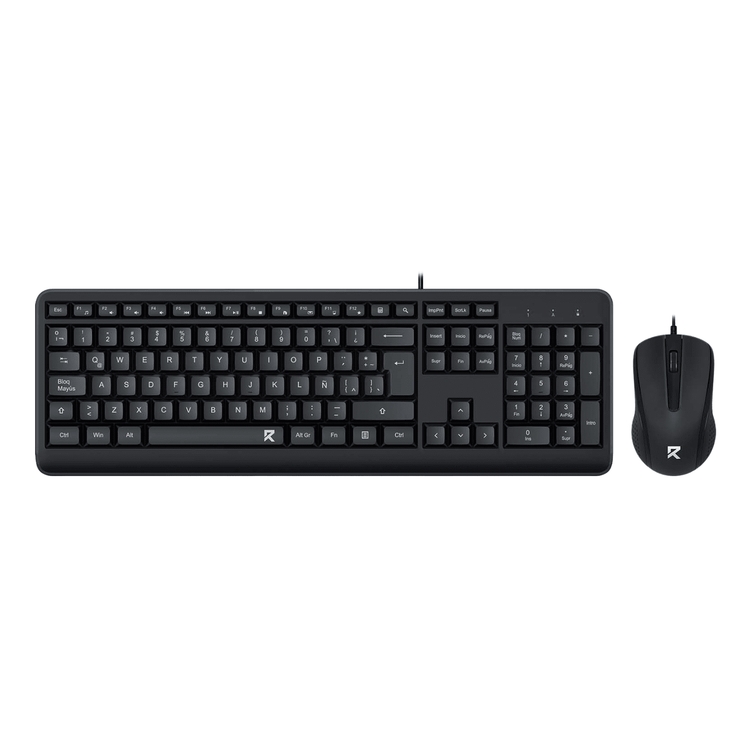 Kit Teclado + Mouse Redragon Bs7092 Español Negro