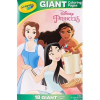 Dibujos Para Colorear Crayola Giant Princess 32,4 X 49,5 Cm Con Marcadores