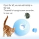 thumbnail image 5 of Pelotas interactivas para gatos de interior, juguetes con hierba gatera, juguetes para perros y gatitos, con sonidos, 3 pelotas de colores., 5 of 5