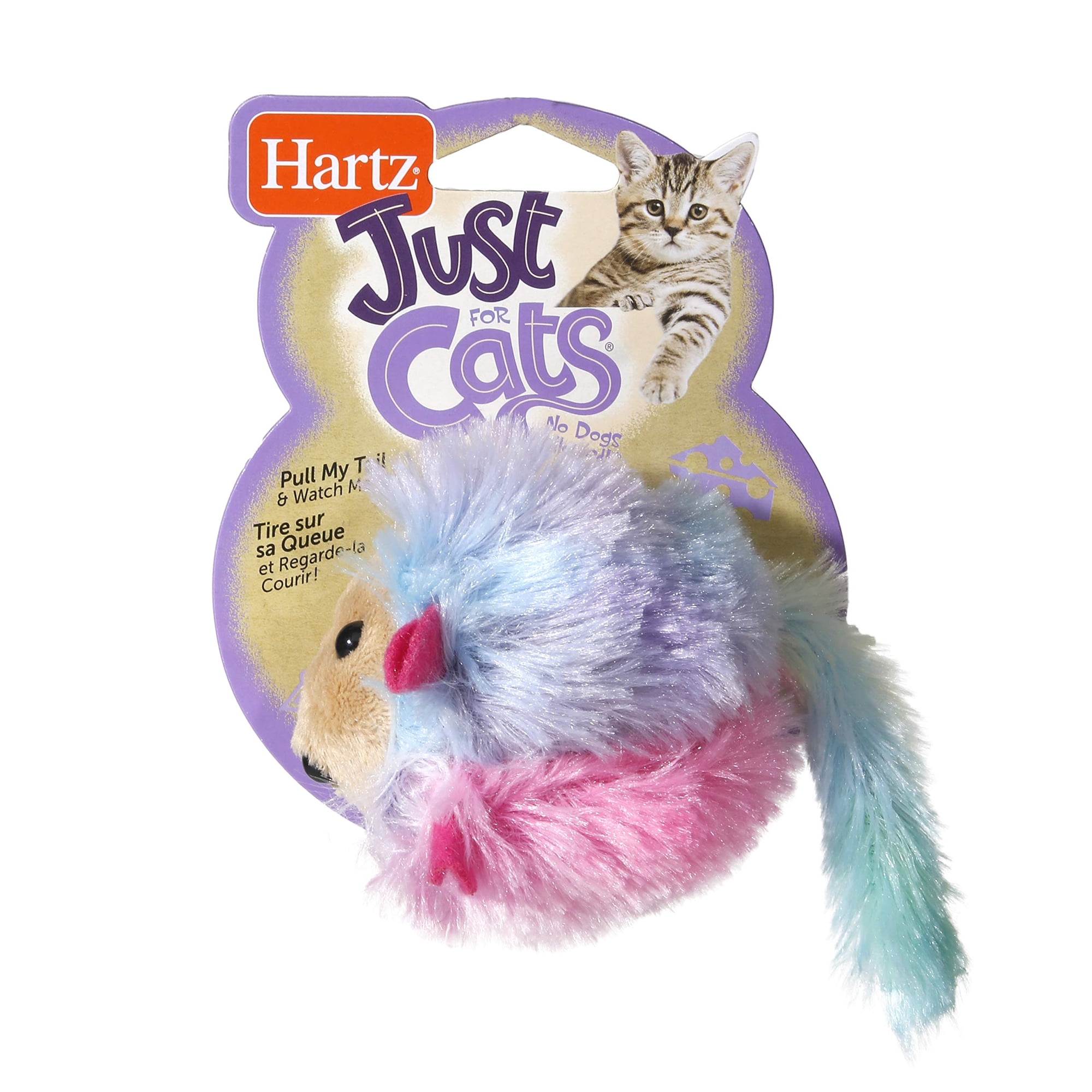 Ratón Vibrador Para Gatos Hartz, Solo Para Gatos Corriendo, Roedores