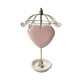 thumbnail image 5 of Cabecillo para soporte de soporte de colegio decoración giratoria para el hogar de joyería simple soporte de joyería para aros de aro de los anillos rosa, 5 of 5