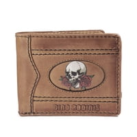 Gino Rodinis - Billetera Coco 993.2 Calavera / Café