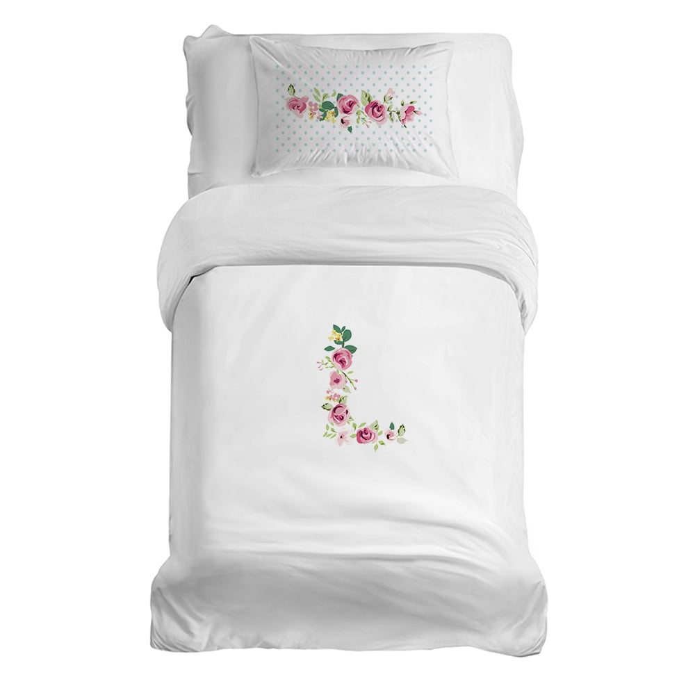 Tuyo Print - Cubreplumón Transición Letras Vintage L