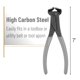 thumbnail image 2 of Extractor de clavos Bates Choice de 18 cm, pinza de corte gris, 2 of 7